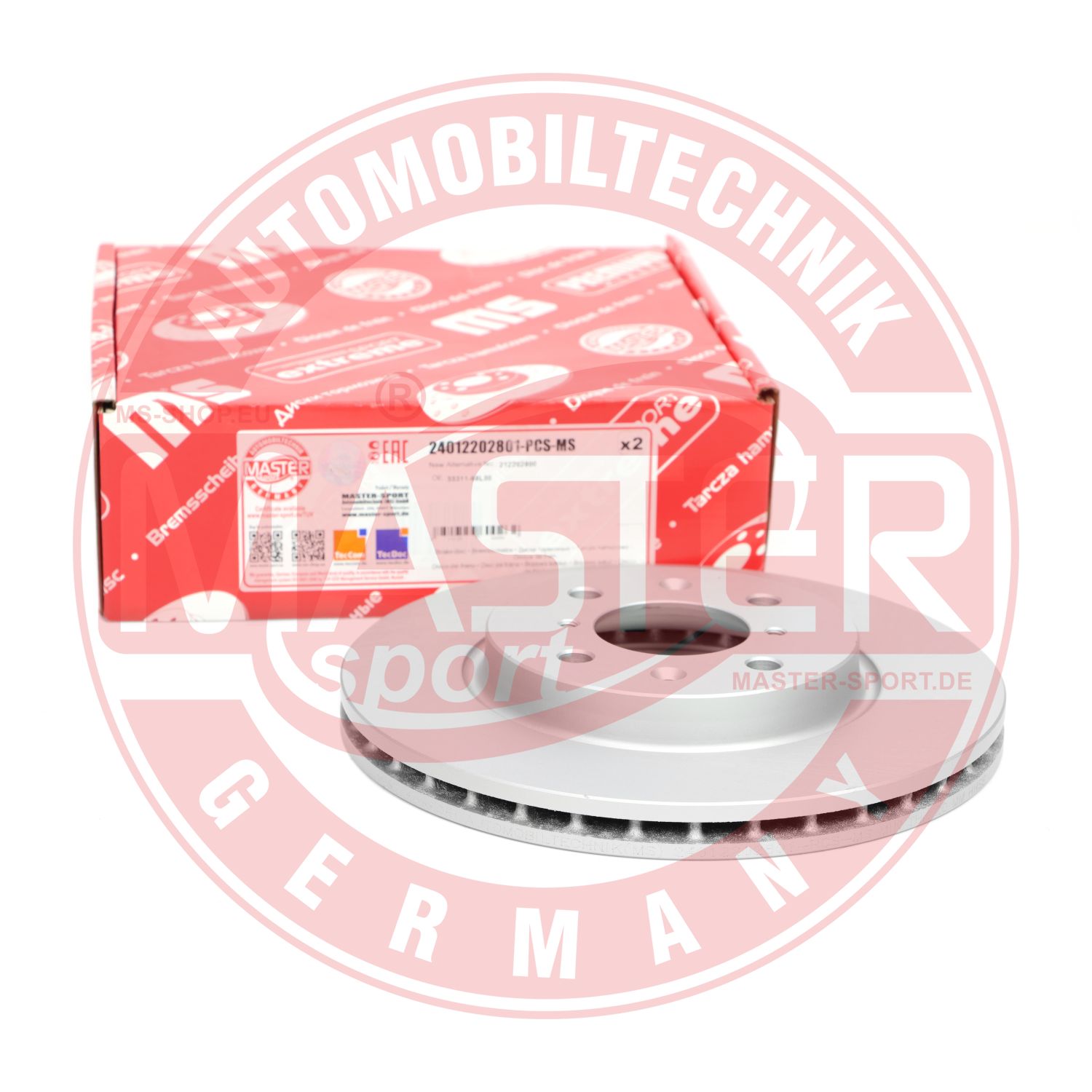 Disc frana MASTERSPORT GERMANY 24012202801-PCS-MS